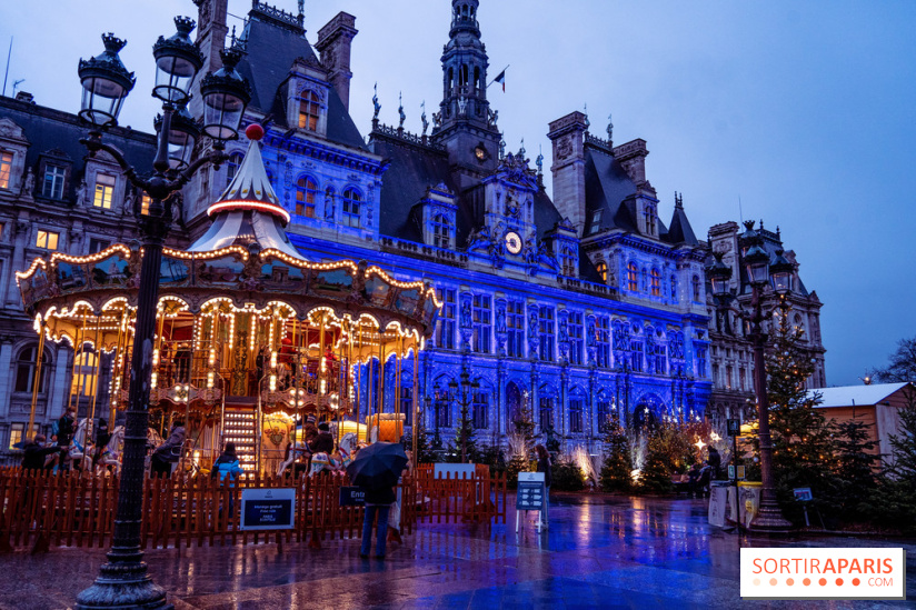 Photos : Village et illuminations de Noël de l'Hôtel de Ville 2020