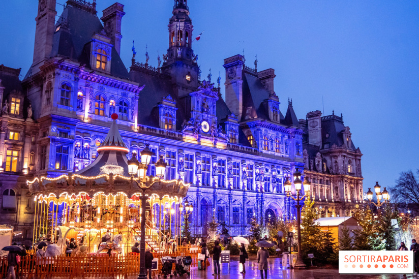 Photos : Village et illuminations de Noël de l'Hôtel de Ville 2020