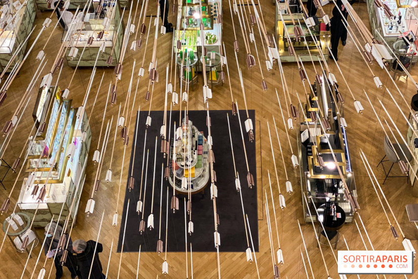 L'Amazone érogène, installation de Prune Nourry au Bon Marché Rive Gauche