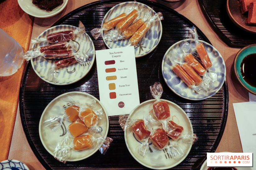 An Japonaise lance une gamme de chocolats et caramels, les photos