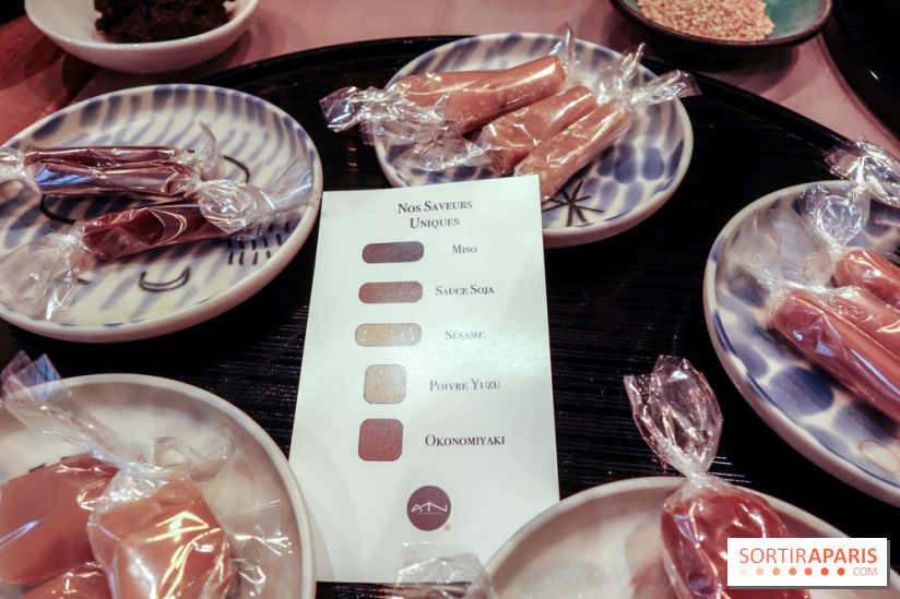 An Japonaise lance une gamme de chocolats et caramels, les photos