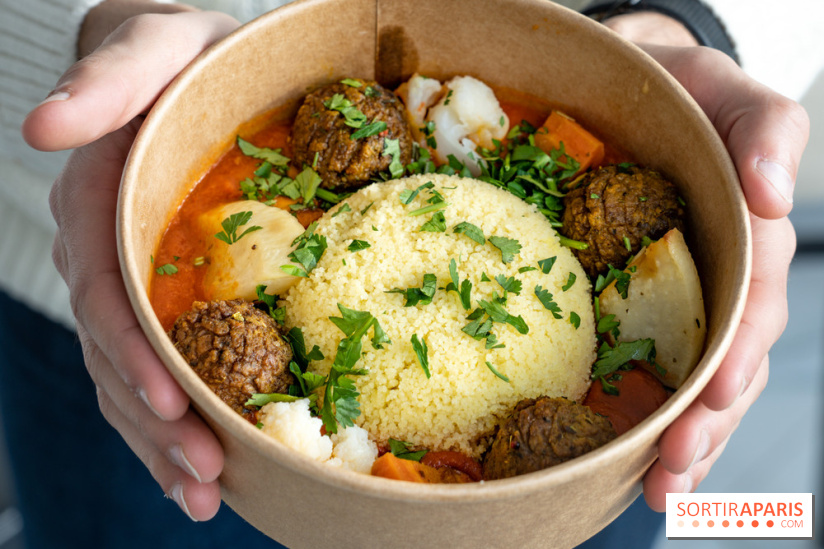 Photos : Flower Food, cantine végétarienne et vegan