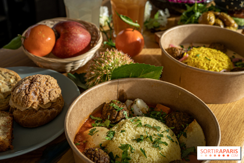 Photos : Flower Food, cantine végétarienne et vegan