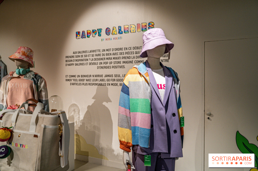 Happy Galeries et Nature Urbaine : la collection printemps-été Galeries Lafayette by Mira Mikati