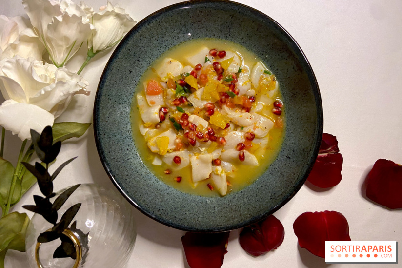 Le menu de Saint-Valentin 2021 de l'hôtel de Crillon