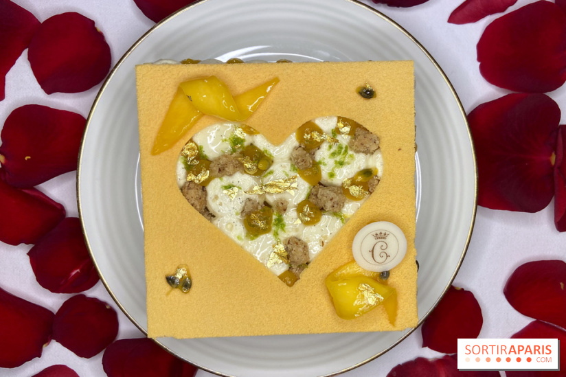 Le menu de Saint-Valentin 2021 de l'hôtel de Crillon