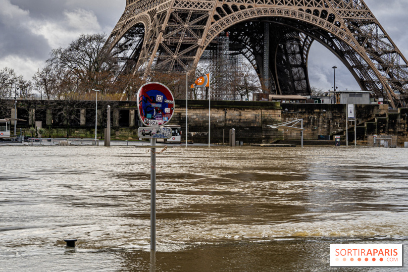 La Seine en crue février 2021