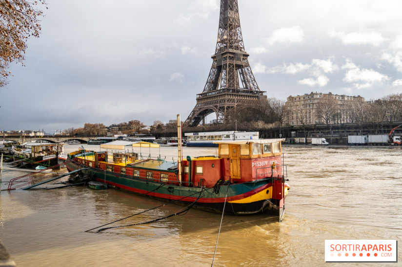 La Seine en crue février 2021