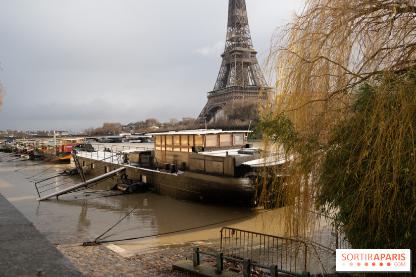 La Seine en crue février 2021