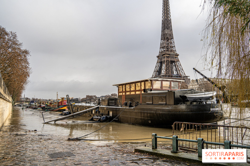 La Seine en crue février 2021
