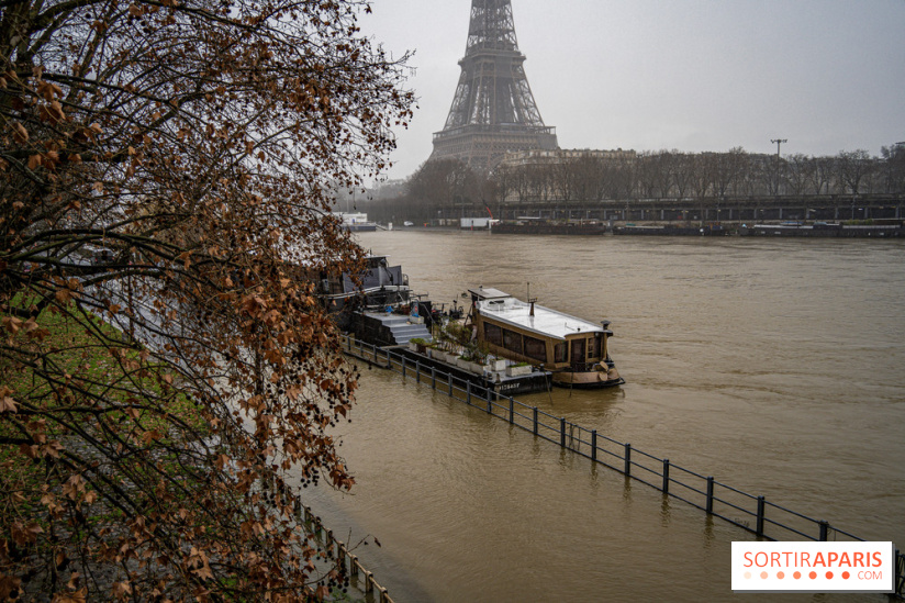 La Seine en crue février 2021