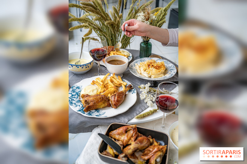 Menu volaille et truffe du Coq Rico, les photos