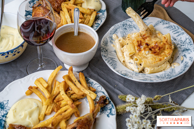 Menu volaille et truffe du Coq Rico, les photos