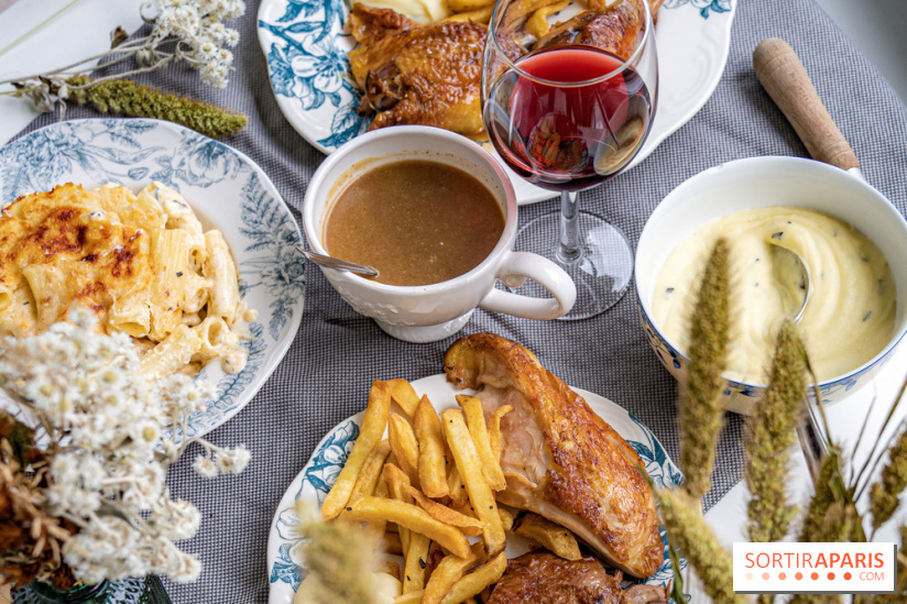 Menu volaille et truffe du Coq Rico, les photos