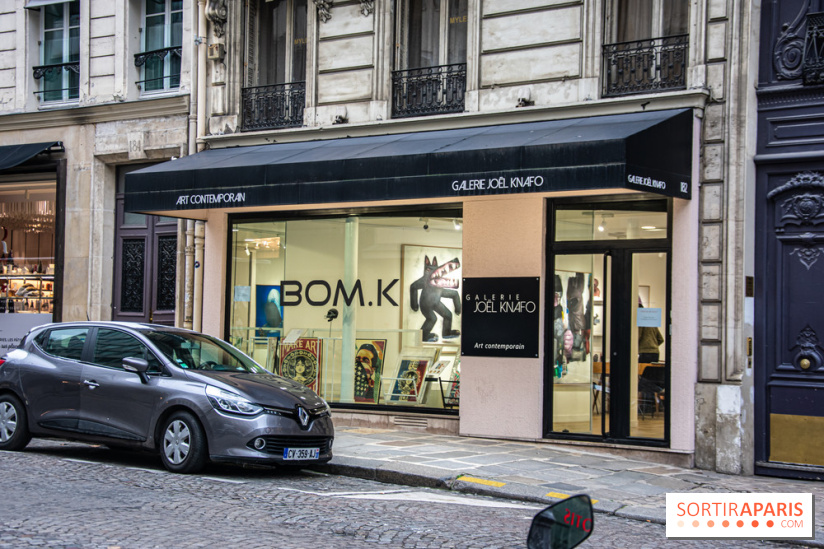 Exposition Bom.K à la galerie Joël Knafo