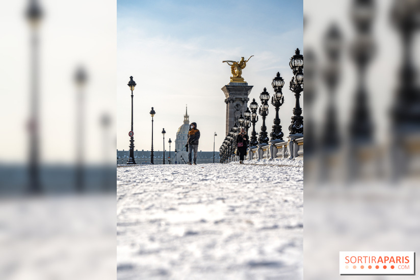 La Neige à Paris ce 10 février 2021