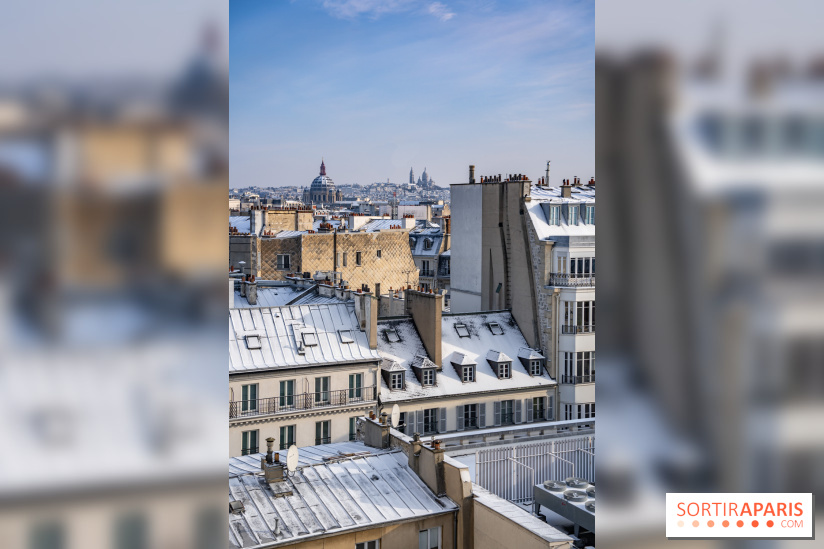 La Neige à Paris ce 10 février 2021