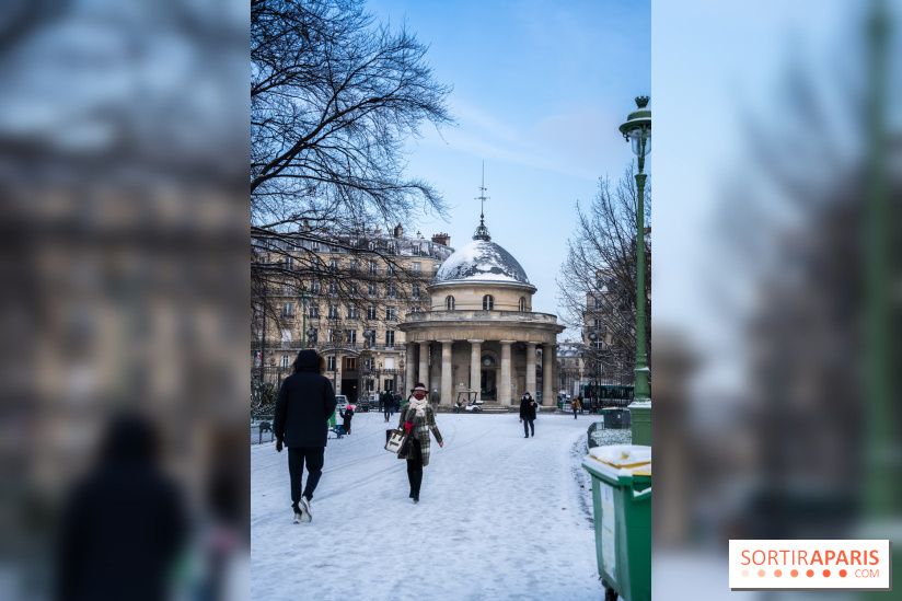 La Neige à Paris ce 10 février 2021