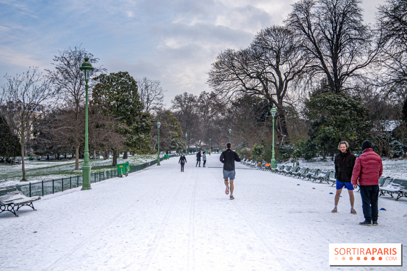 La Neige à Paris ce 10 février 2021