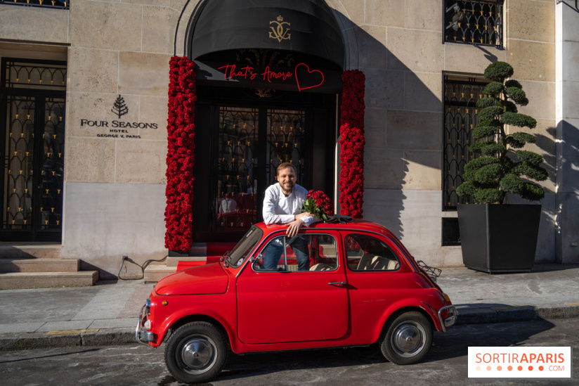 Le pop-up éphémère de Saint-Valentin du Four Seasons George V Paris