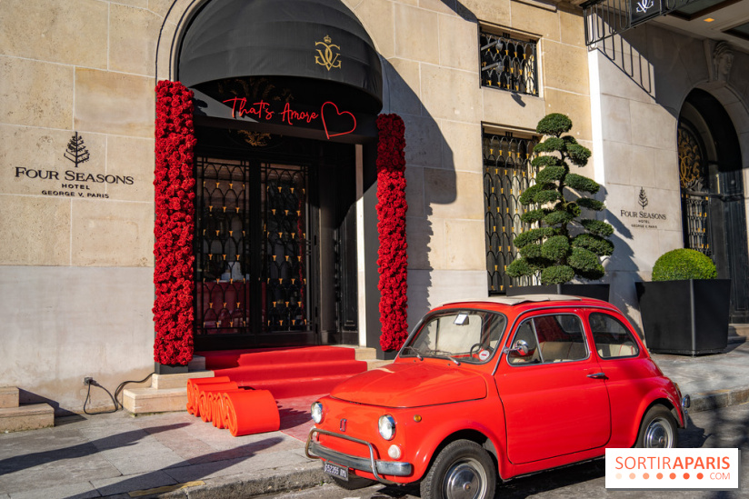 Le pop-up éphémère de Saint-Valentin du Four Seasons George V Paris
