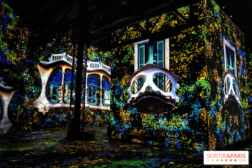 Exposition Gaudi à l’Atelier des Lumières, les photos 