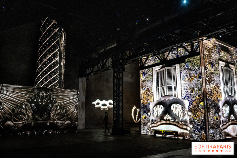 Exposition Gaudi à l’Atelier des Lumières, les photos 