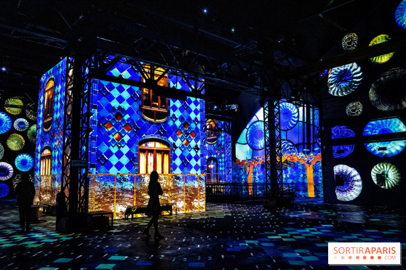 Exposition Gaudi à l’Atelier des Lumières, les photos 