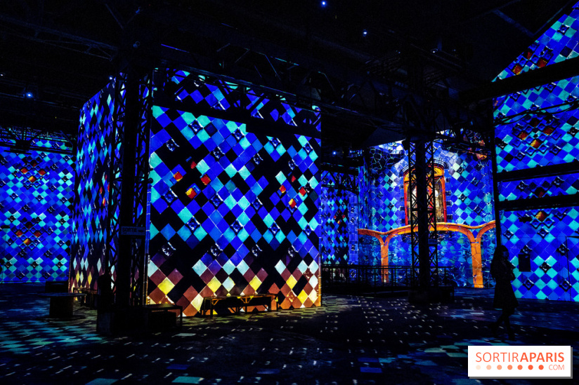 Exposition Gaudi à l’Atelier des Lumières, les photos 