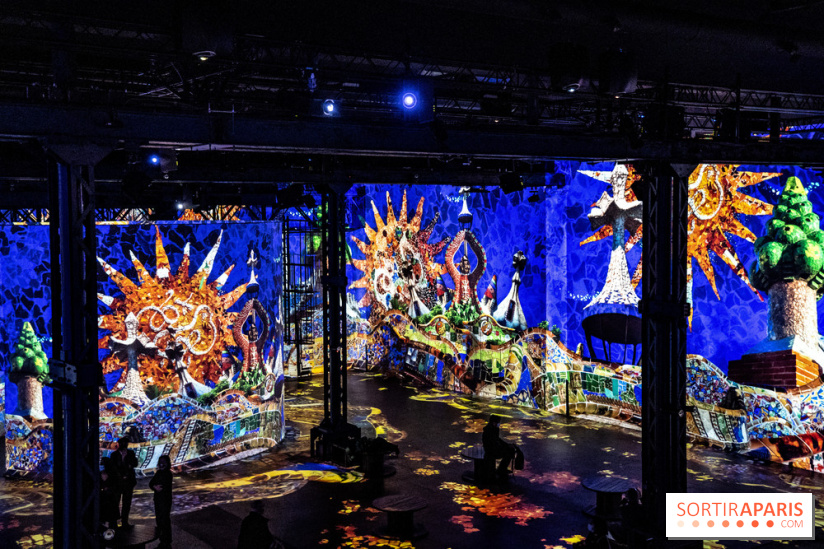 Exposition Gaudi à l’Atelier des Lumières, les photos 