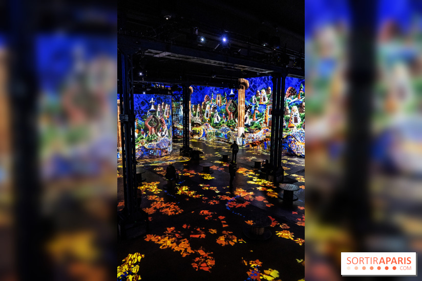 Exposition Gaudi à l’Atelier des Lumières, les photos 