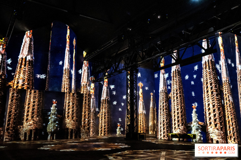 Exposition Gaudi à l’Atelier des Lumières, les photos 