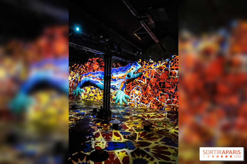 Exposition Gaudi à l’Atelier des Lumières, les photos 
