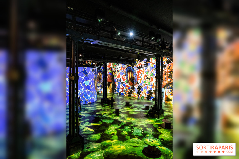 Exposition Gaudi à l’Atelier des Lumières, les photos 