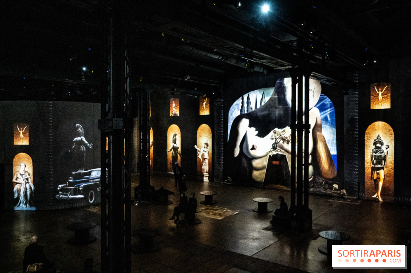 Exposition Dali à l’Atelier des Lumières 
