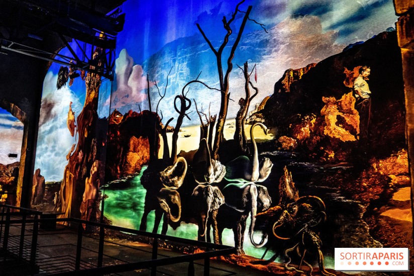 Exposition Dali à l’Atelier des Lumières 