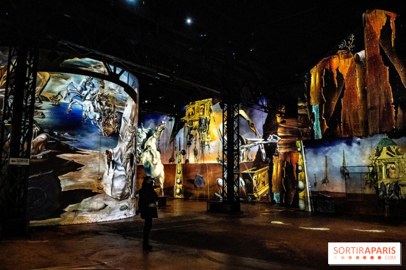 Exposition Dali à l’Atelier des Lumières 