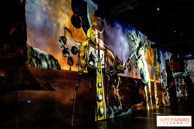 Exposition Dali à l’Atelier des Lumières 
