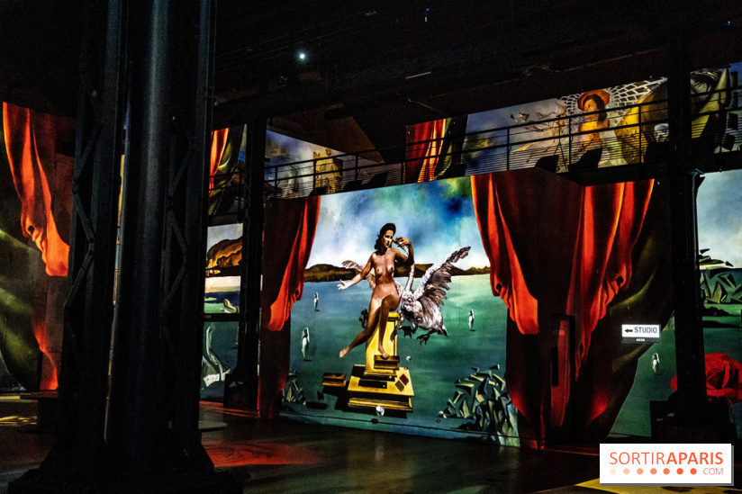 Exposition Dali à l’Atelier des Lumières 