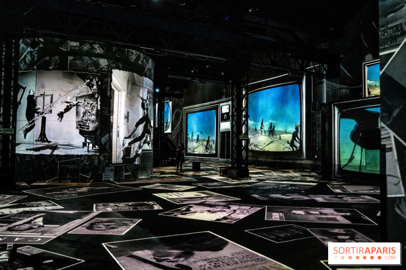 Exposition Dali à l’Atelier des Lumières 