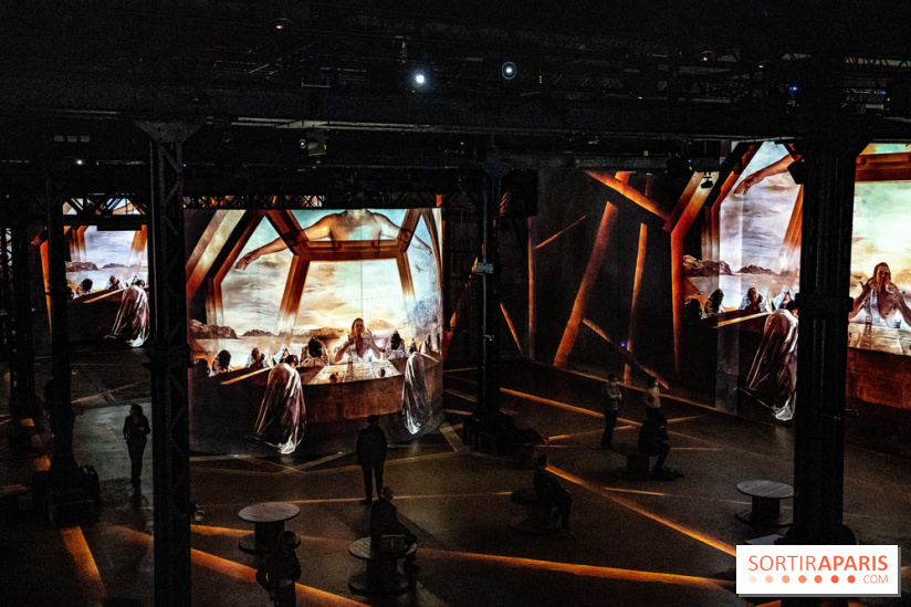 Exposition Dali à l’Atelier des Lumières 