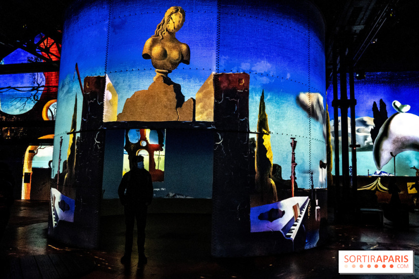 Exposition Dali à l’Atelier des Lumières 