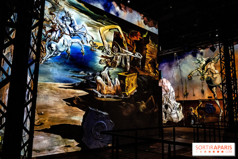 Exposition Dali à l’Atelier des Lumières 