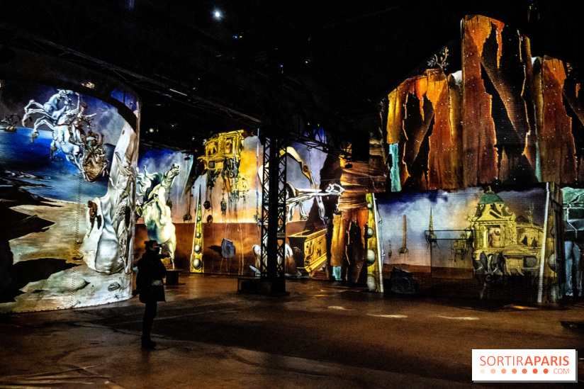 Exposition Dali à l’Atelier des Lumières 