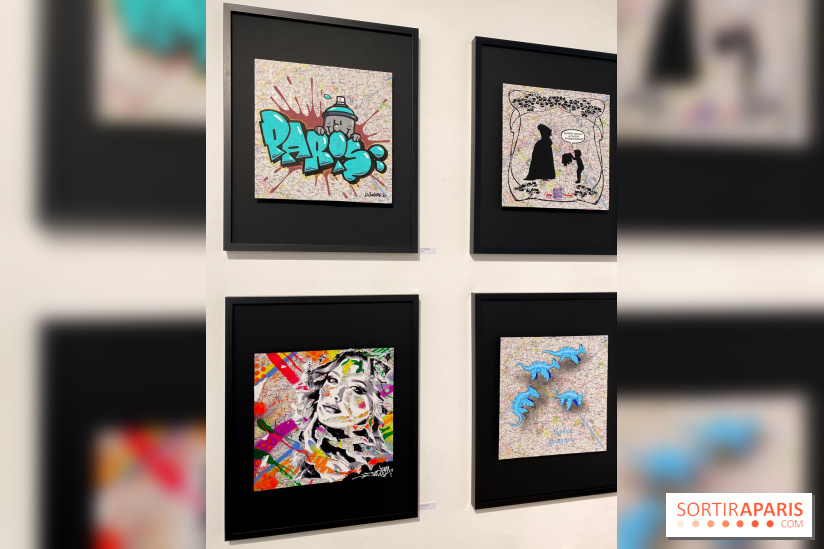 Dans les rues de Paris, l'exposition à la Galerie Sakura