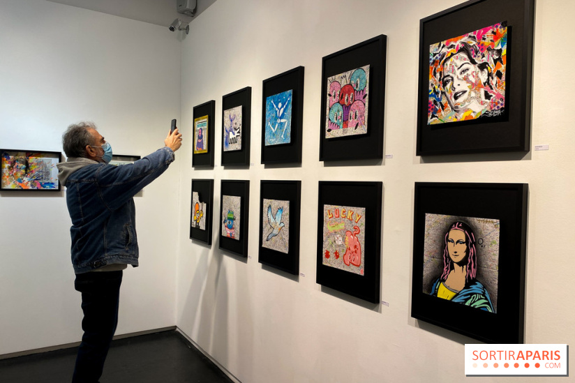 Dans les rues de Paris, l'exposition à la Galerie Sakura