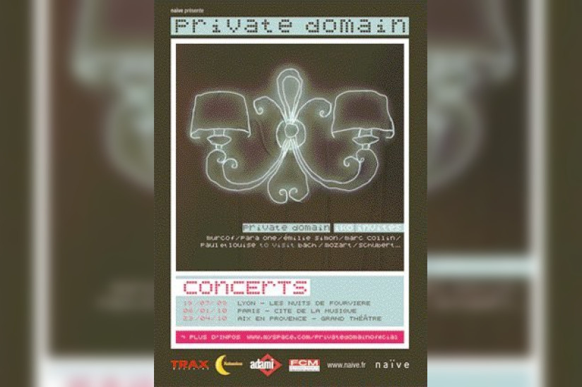 Private Domain, Iko, Murcof, Para One, Émilie Simon, Marc Collin, Concert; Cité de la musique, Paris