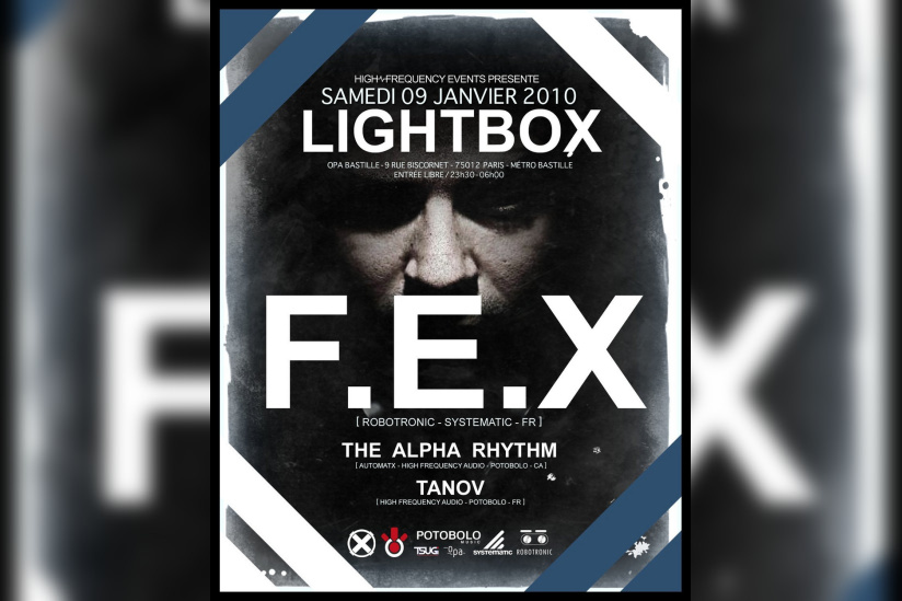 Lightbox, High Frequency, Soirée, OPA, Paris