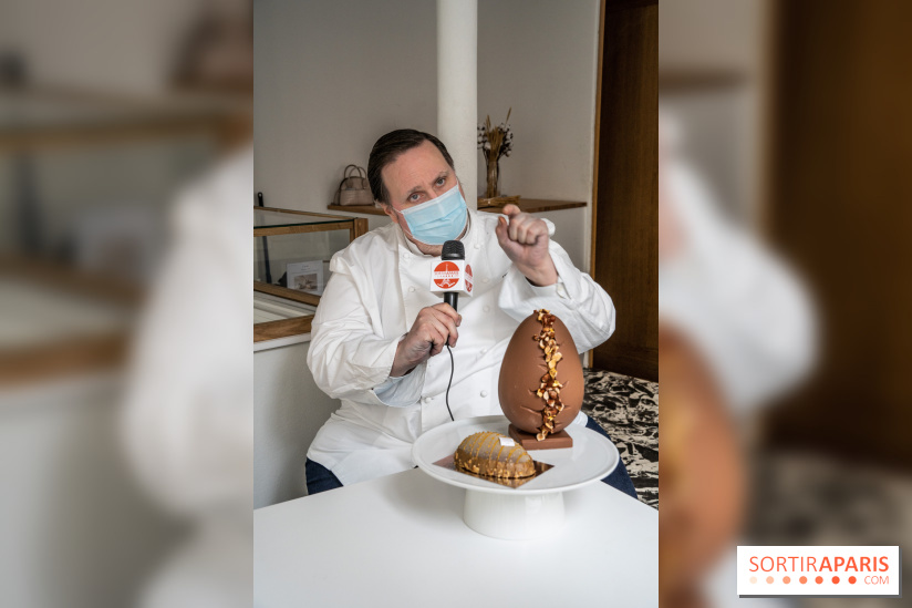 Œuf et entremet de Pâques de Philippe Conticini 2021