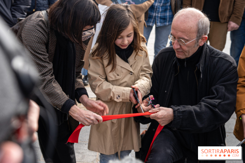Exposition Geluck sur les Champs-Elysées 